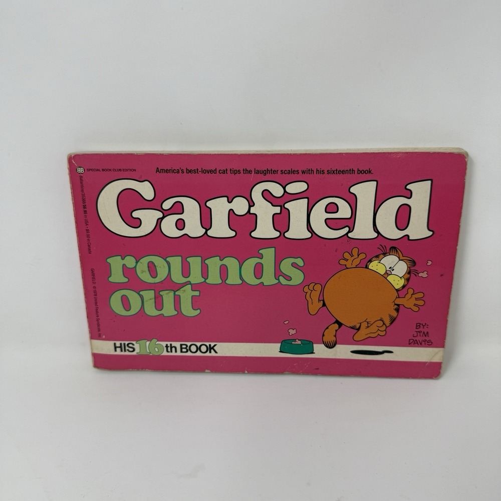 Garfield At Large His First Book Jim Davis 1st Edition March 1980 Cartoon Cat
